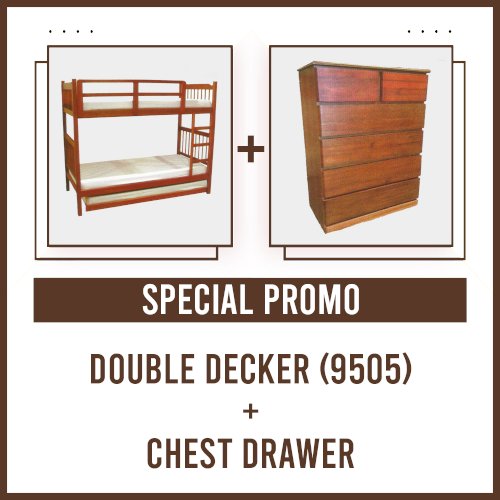 [PROMO] Double Decker 9505 + Chest Drawer